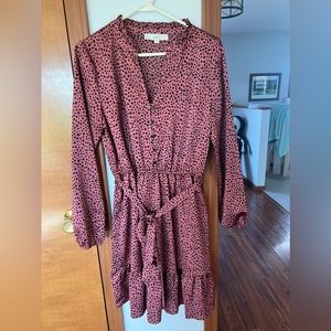 Like new Loft long sleeve dress